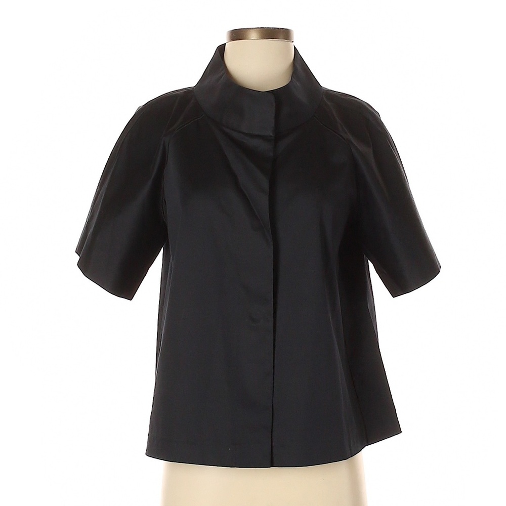 Lafayette 148 New York Short Sleeve Cotton Jacket